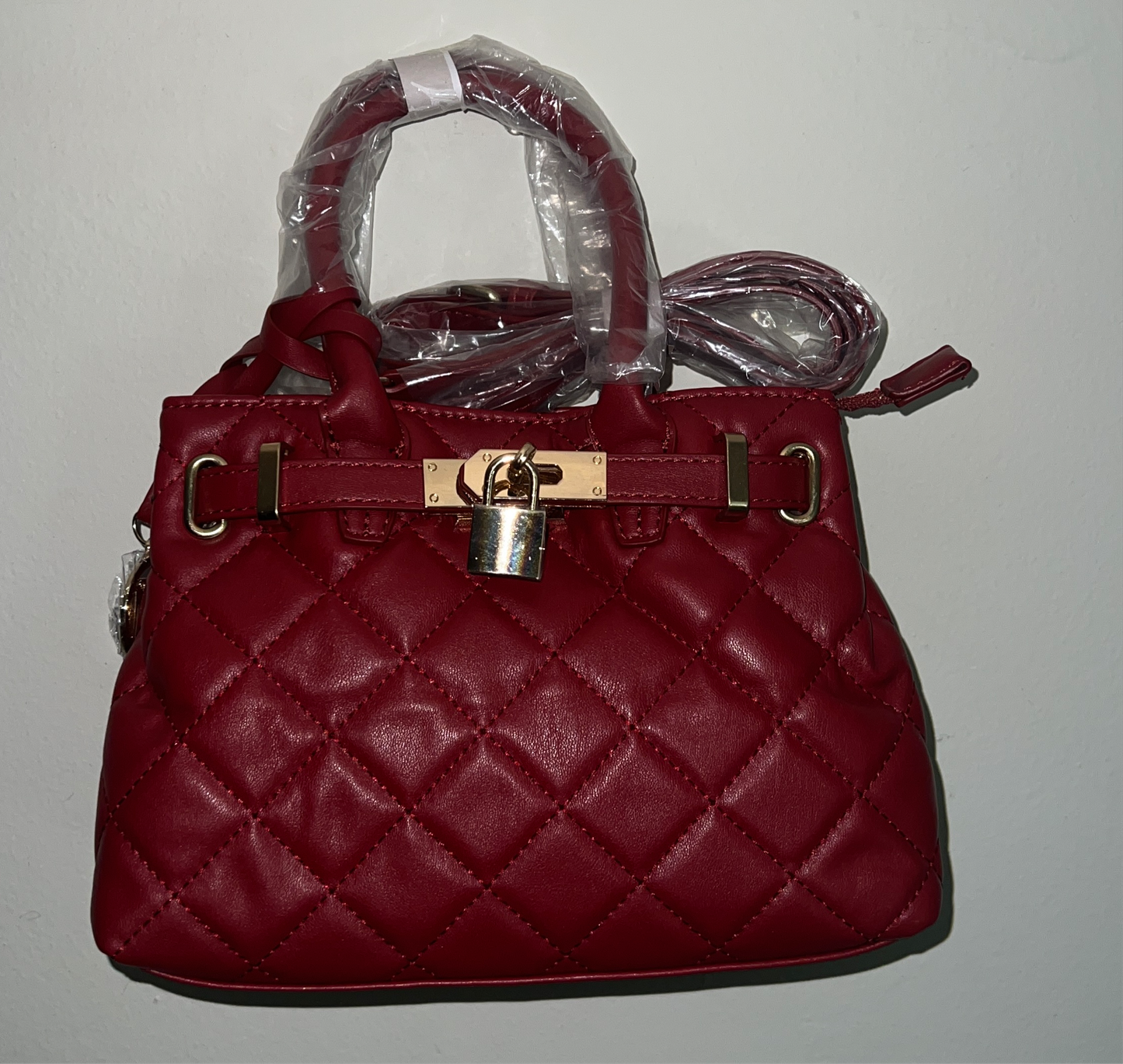 Badgley Mischka Quilted Crossbody Purse –
