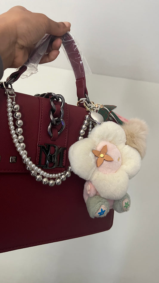 Badgley Mischka Leather Chain Handbag