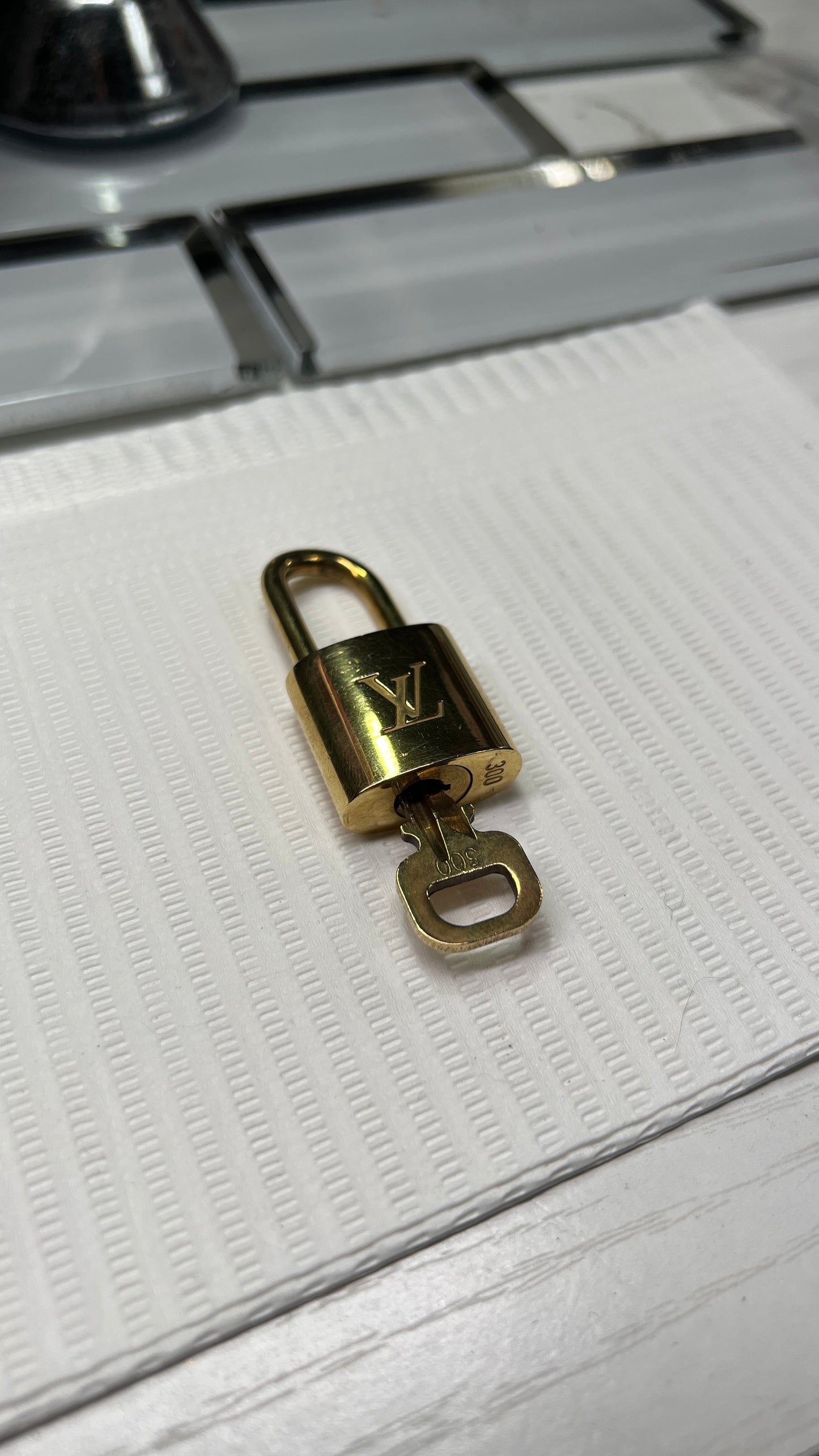 Louis Vuitton Lock and Key Charm