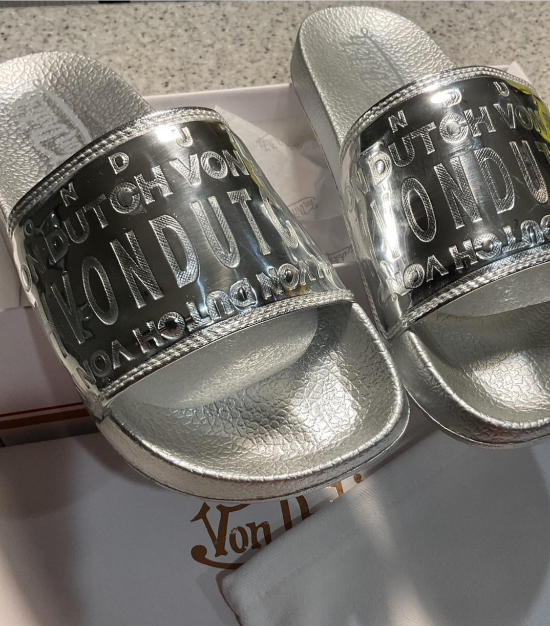 Von Dutch Metallic Slides