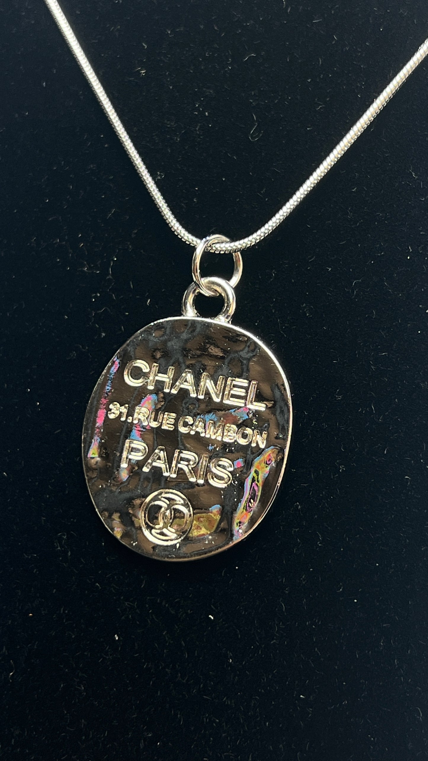 Chanel “1of1” Pendant Necklace