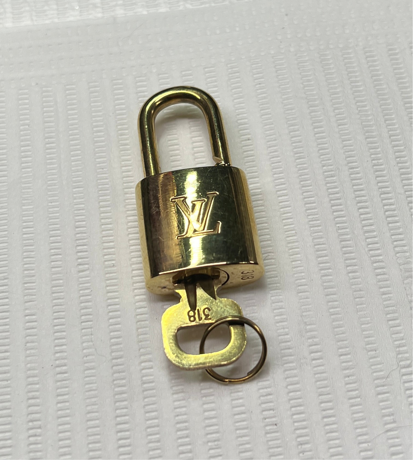 Louis Vuitton Lock and Key Charm